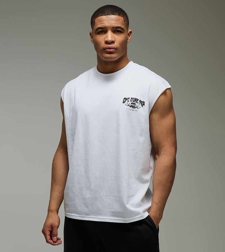 One More Rep NYC Oversized Active Tank Top