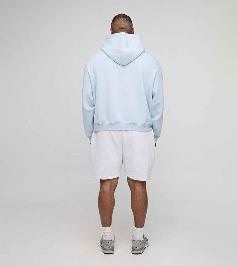 Applique Long Sleeves Oversized Hoodie