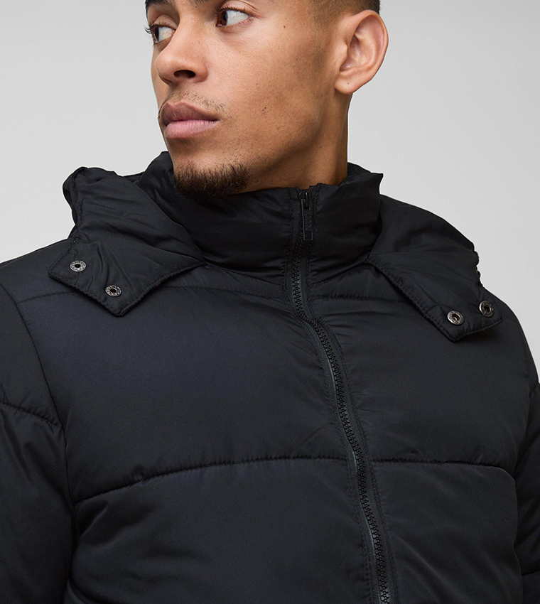 Hooded Matte Puffer Jacket