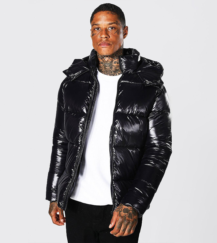 High Shine Puffer Jacket