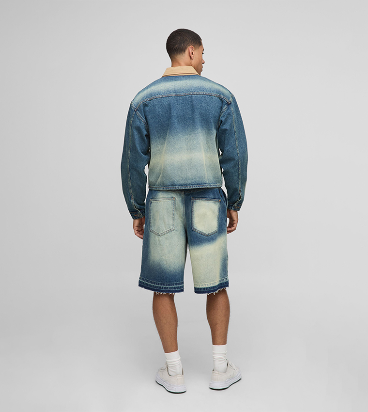 Extreme Washed Oversized Denim Jacket