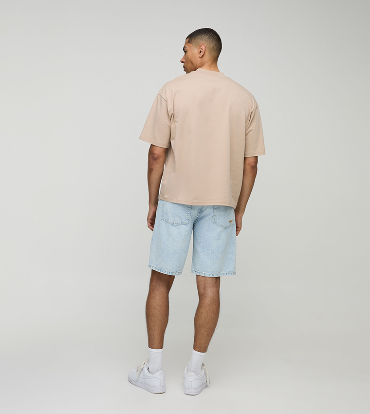 BM Signature Oversized Crew Neck T-Shirt
