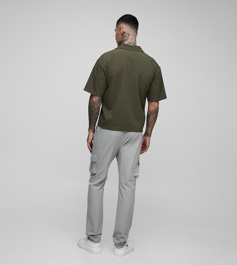 Tall Technical Stretch Cargo Skinny Fit Trousers