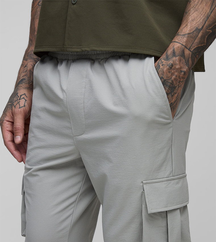 Tall Technical Stretch Cargo Skinny Fit Trousers