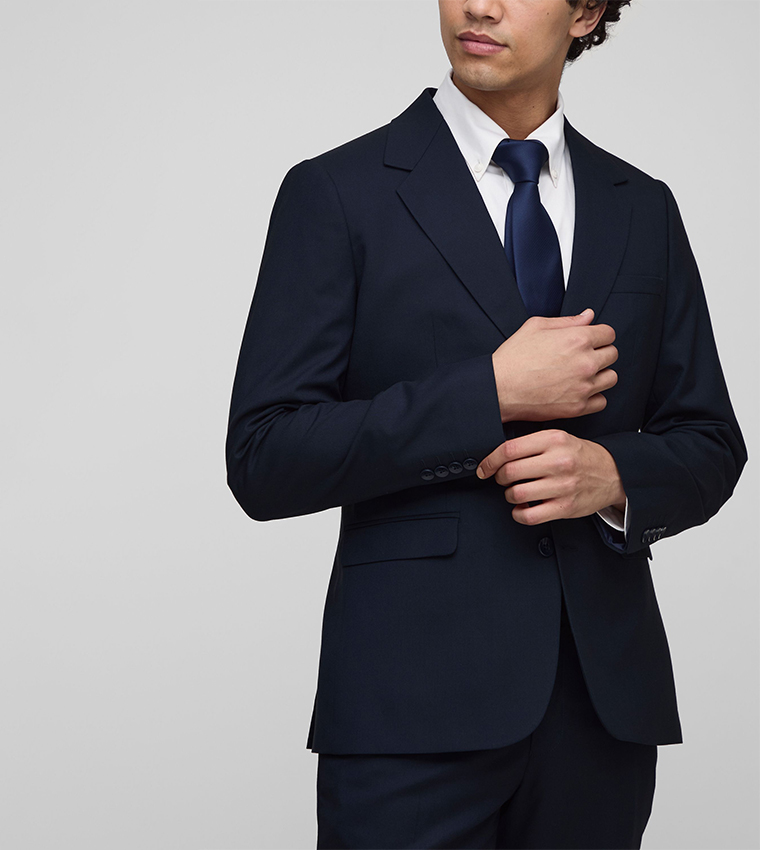 Single Breasted Long Sleeves Blazer