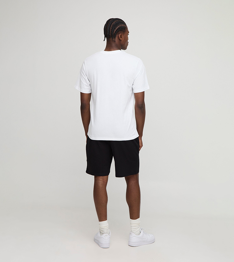 Embroidered Short Sleeves T-Shirt and Shorts Set