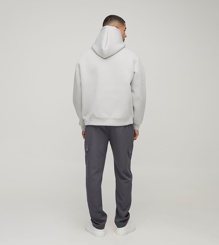 Mid Rise Straight Fit Cargo Trackpants