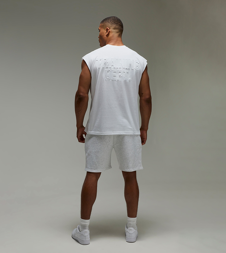 Training Dept Embossed Oversized Tank Top