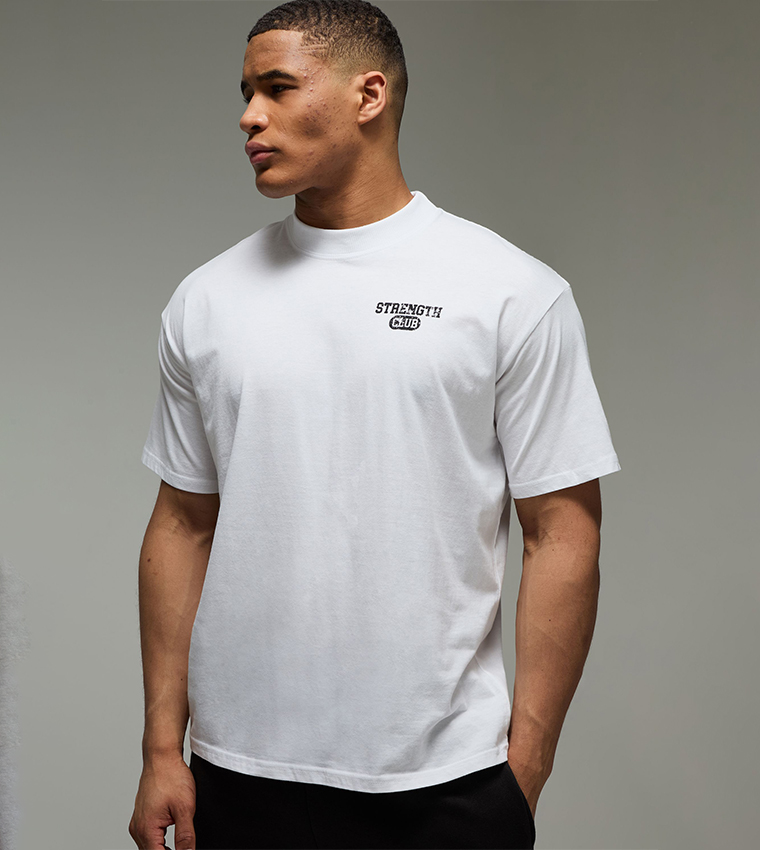 Printed Short Sleeves Oversized T-Shirt