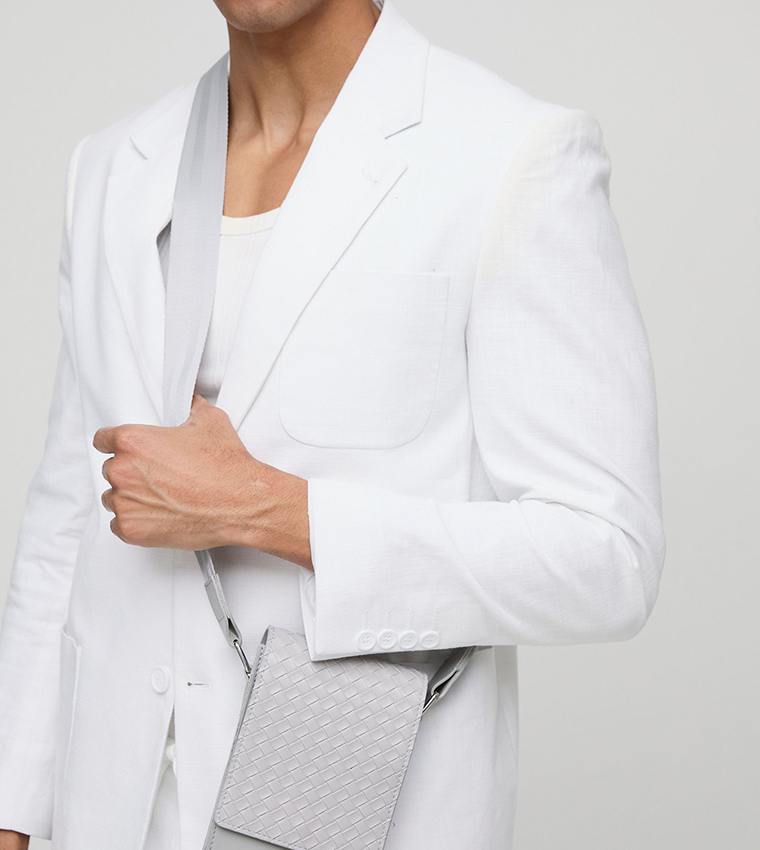 PU Diamond Phone Crossbody Bag