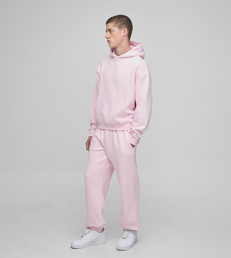 Oversized Boxy Hood Applique Co-Ord Set