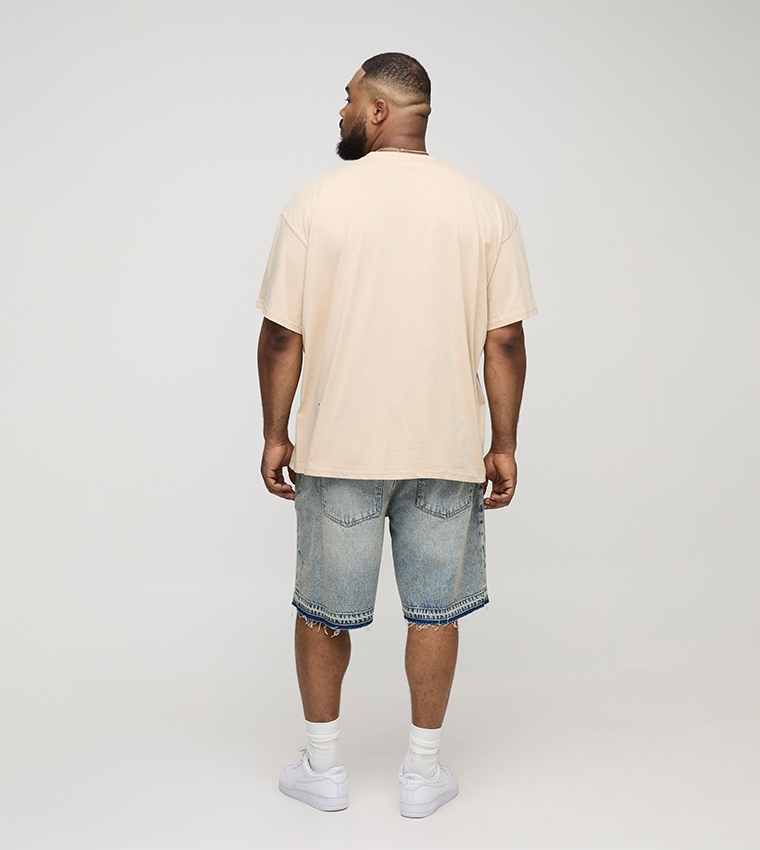 Plus & Tall Graphic Printed Oversized T-Shirt
