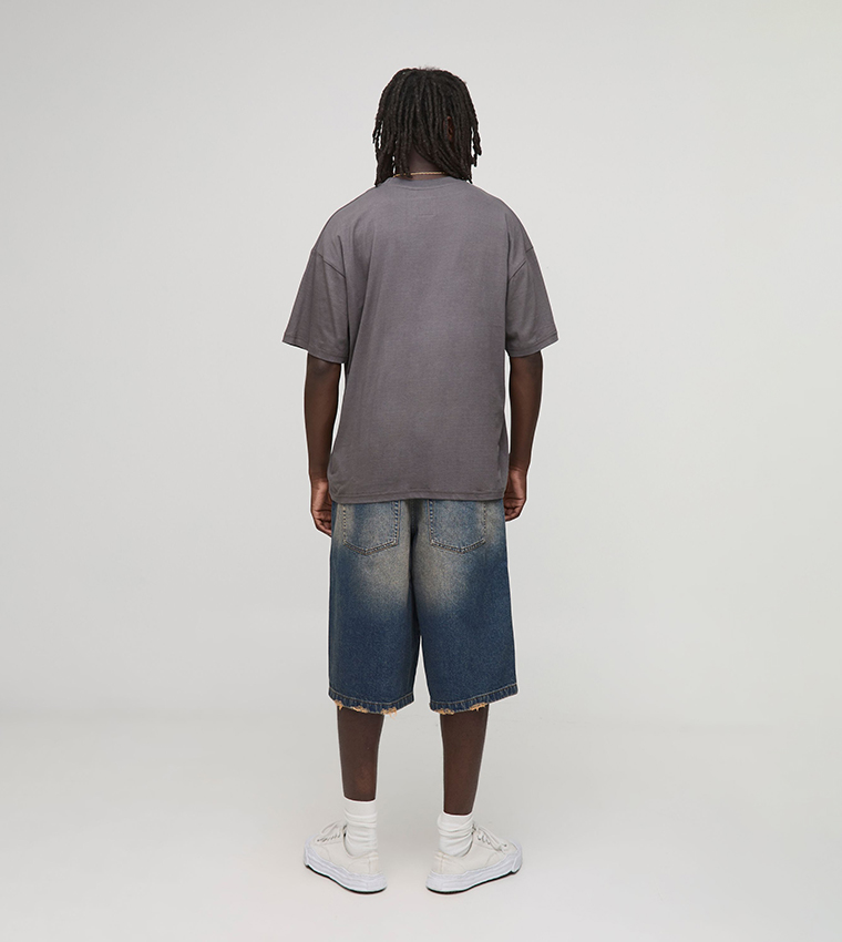 Snake Worldwide Large Scale Printed Oversized T-Shirt