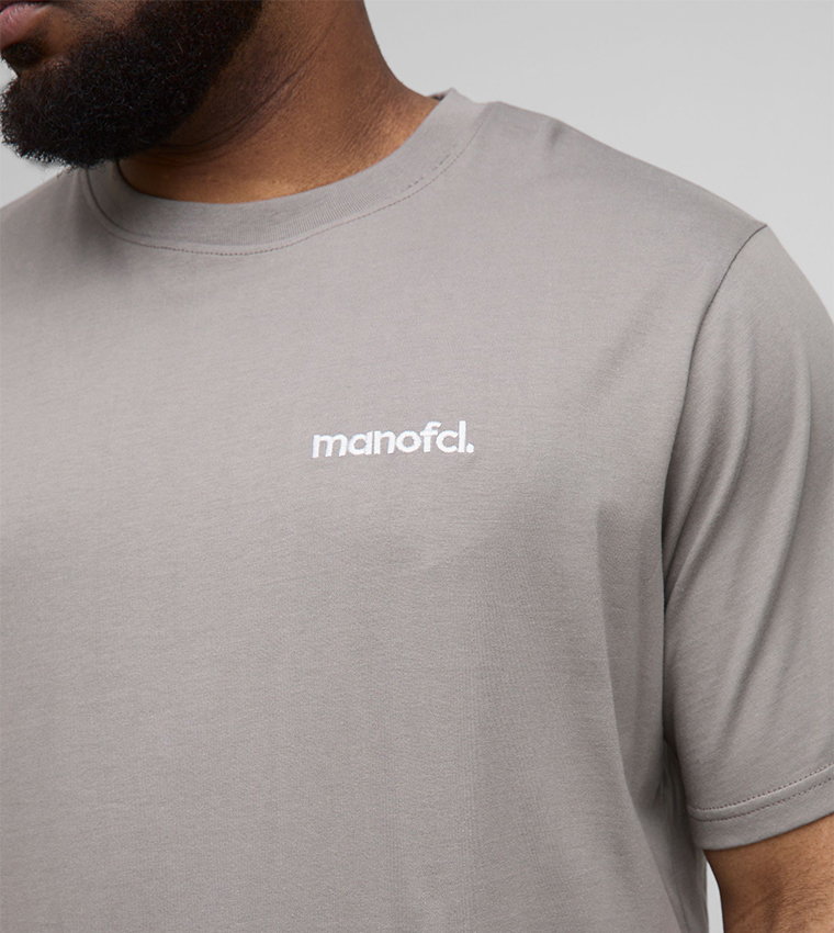 Ofcl Embroidered Oversized T-Shirt