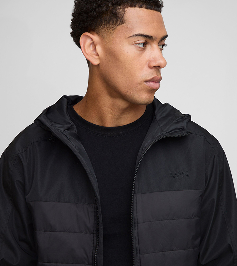 Lightweight Quilted Hooded Jacket