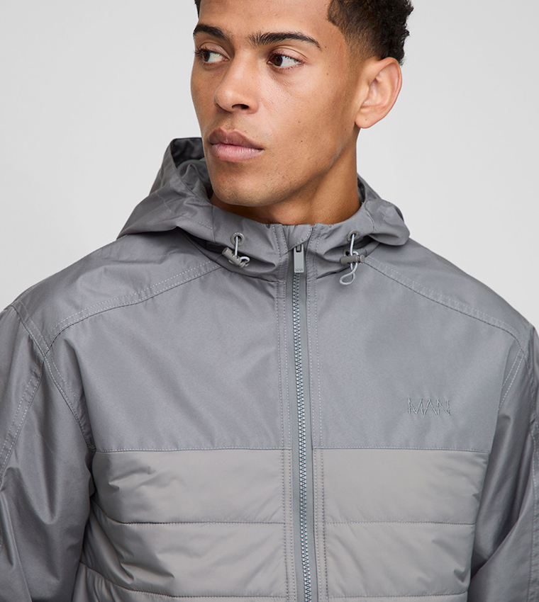 Lightweight Quilted Hooded Jacket