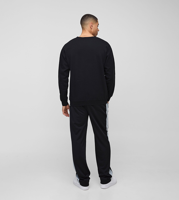 Tupac License Printed Oversized Sweatshirt