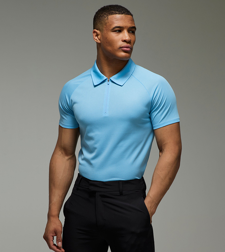 Solid Golf Polo T-Shirt