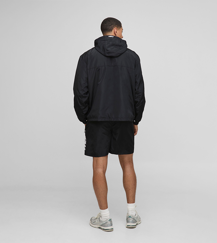 Logo Printed Nylon Active Shorts