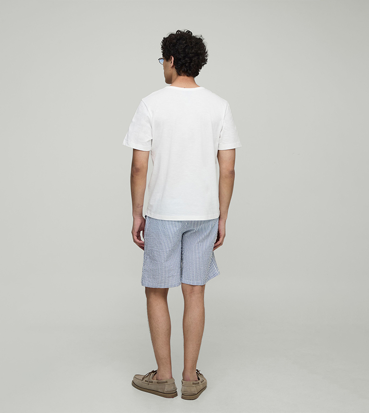 Regular Fit Henley Neck T-Shirt