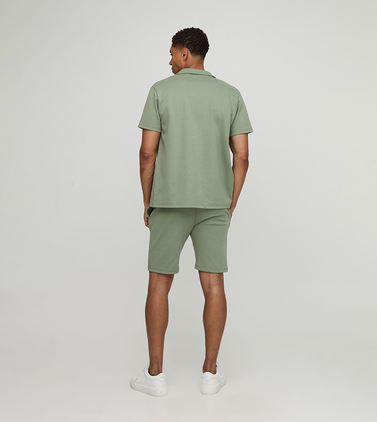 Regular Revere Interlock Short Sleeves Shirt