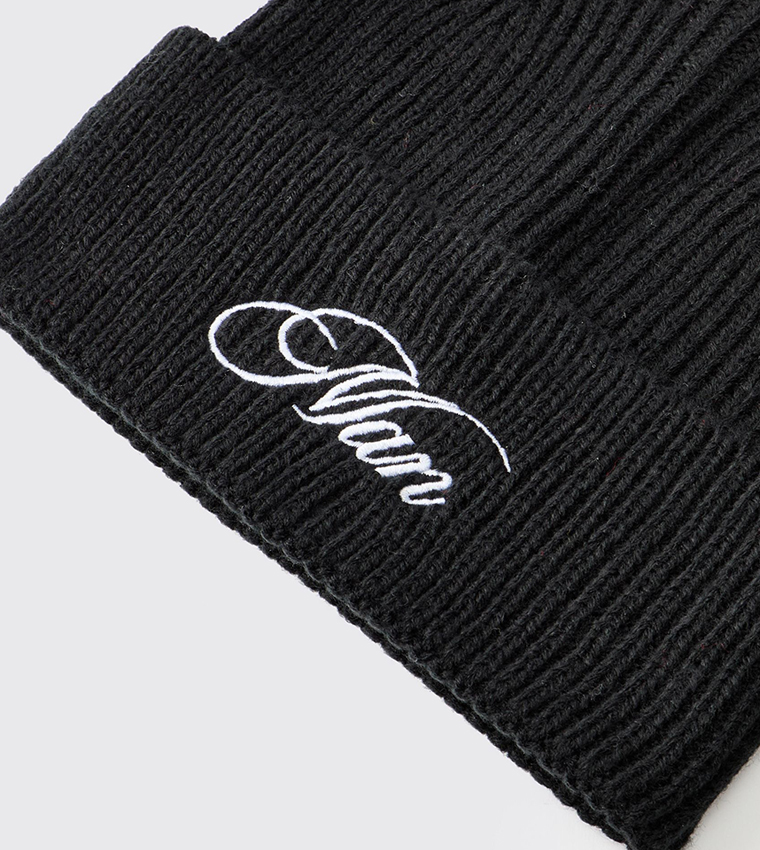 Embroidered Beanie