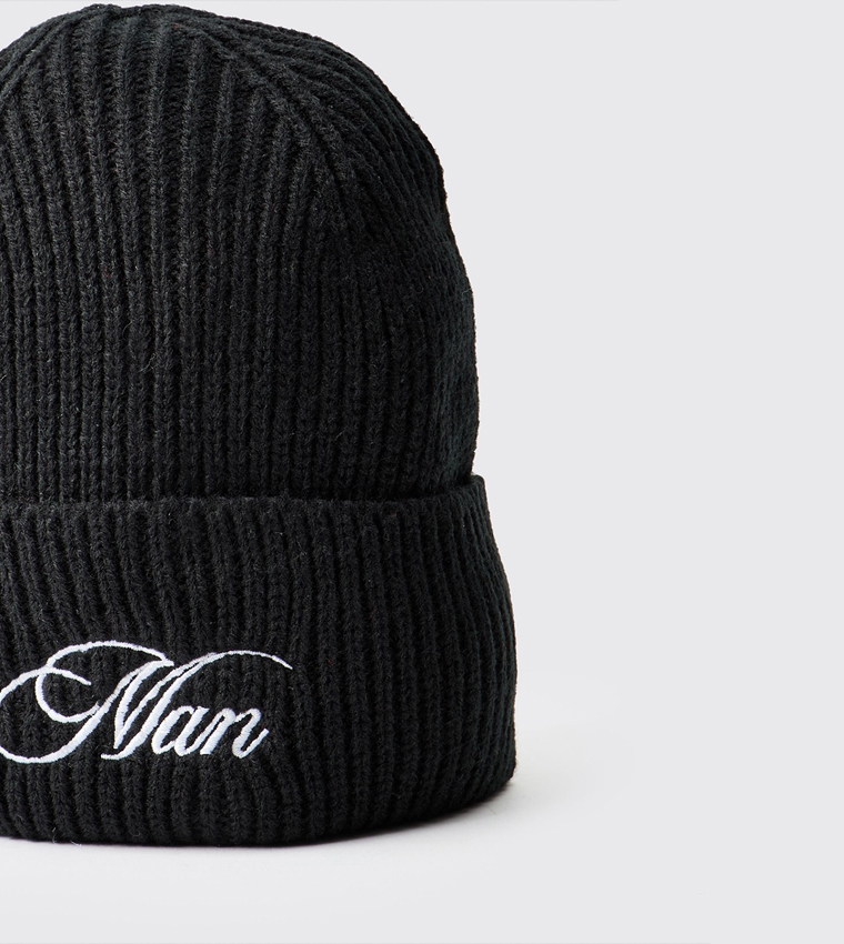 Embroidered Beanie