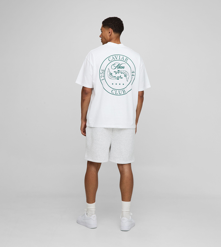 Drop Crotch Pintuck Oversized Shorts