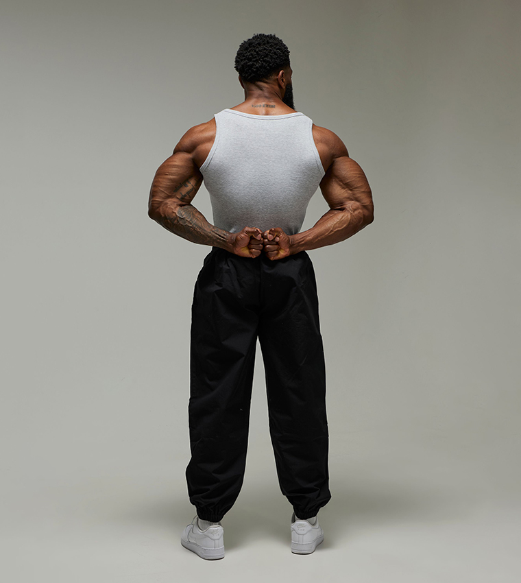 Ribbed Gym Muscle Fit Vest