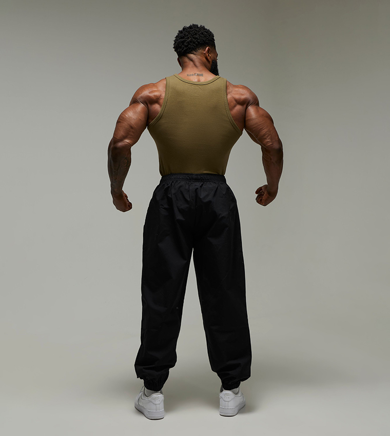 Ribbed Gym Muscle Fit Vest