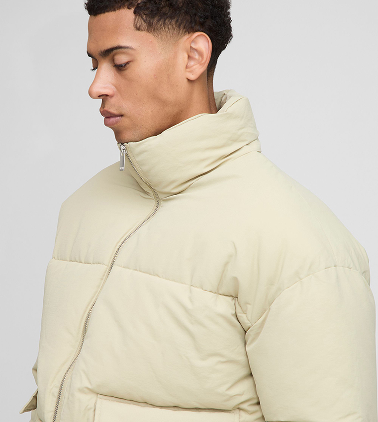Extreme Filled Funnel Neck Puffer Jacket