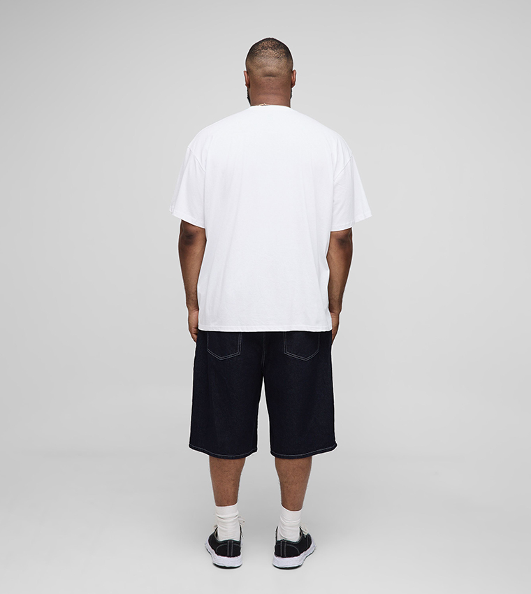 No Doubt License Print Oversized T-Shirt