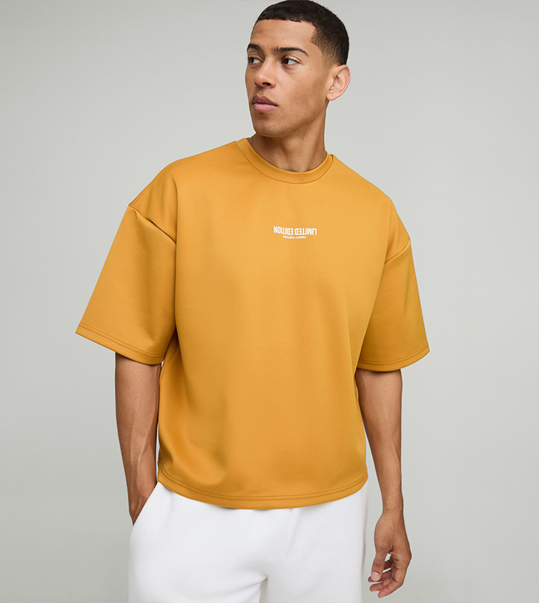 Limited Edition Scuba Short Sleeves Boxy T-Shirt
