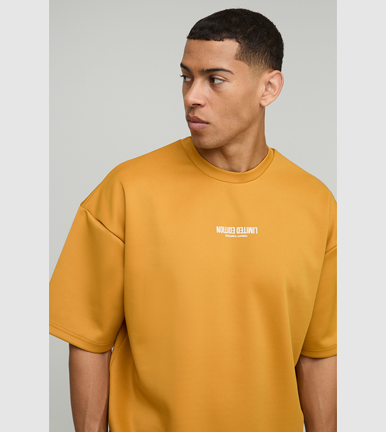 Limited Edition Scuba Short Sleeves Boxy T-Shirt