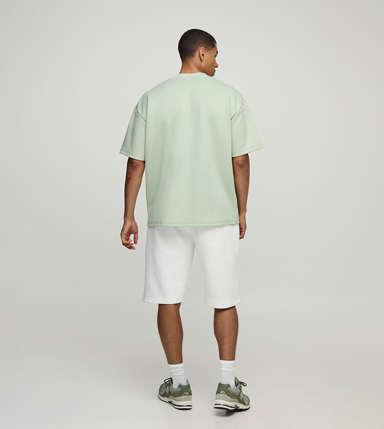 Solid Short Sleeves Oversized T-Shirt