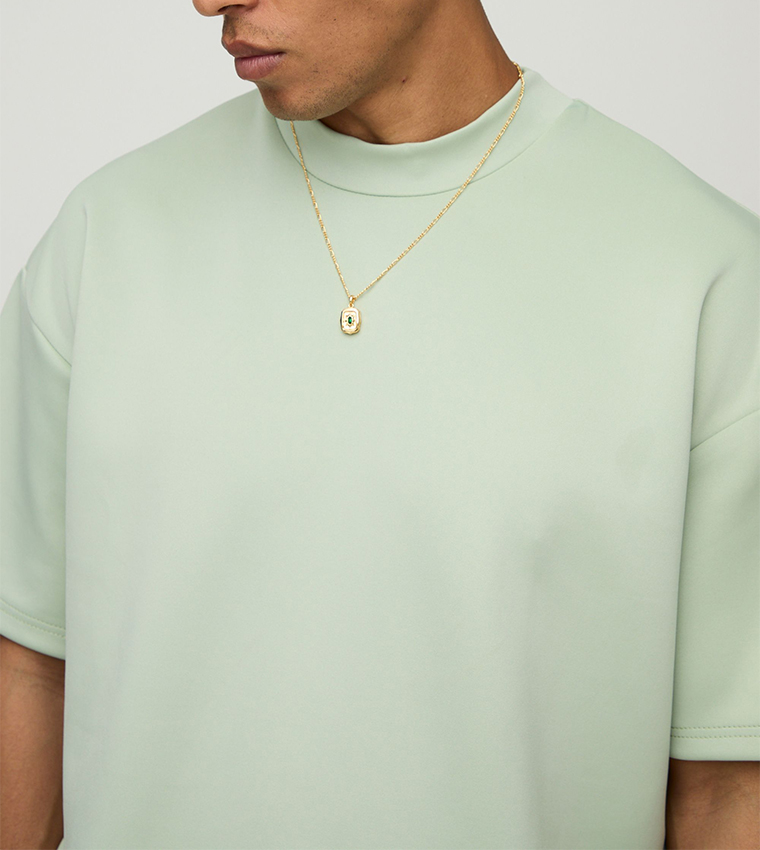 Solid Short Sleeves Oversized T-Shirt