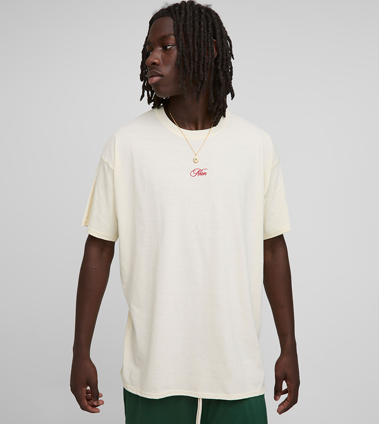 Embroidered Oversized T-Shirt