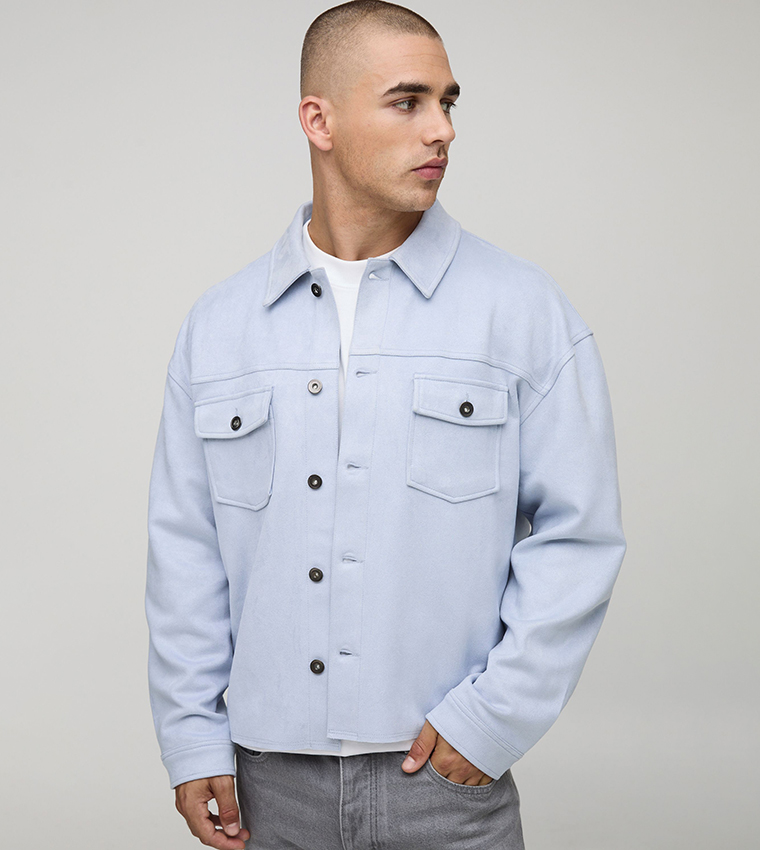 قميص واسع شامواه صناعي