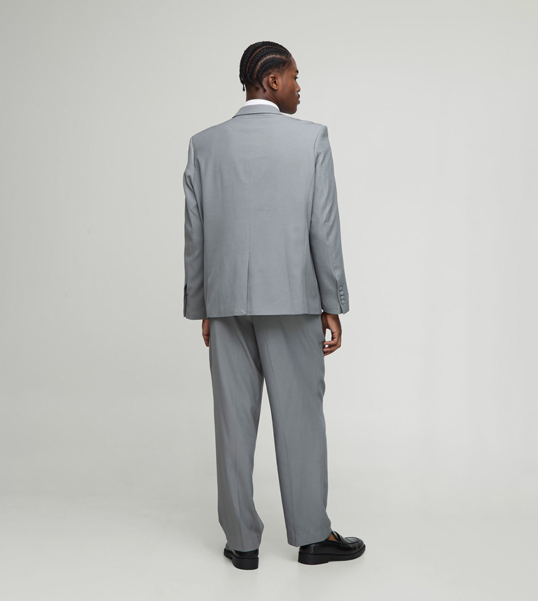 Crease Front Relaxed Fit Trousers
