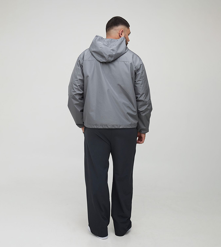 Plus & Tall Regular Fit Lightweight Quilted Hooded Jacket