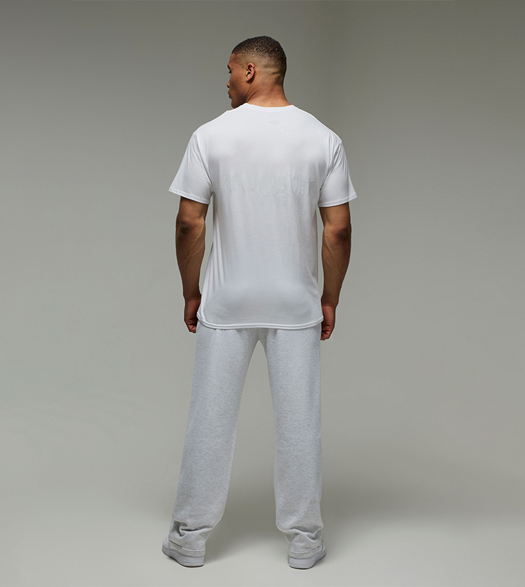 No Days Off Print Oversized T-Shirt