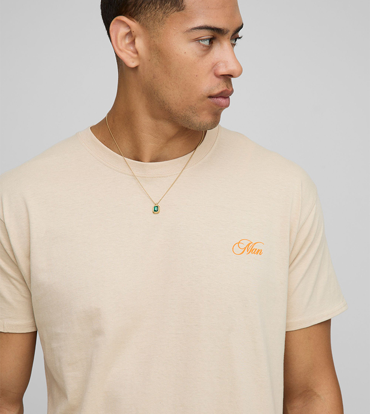 Printed Short Sleeves Oversized T-Shirt
