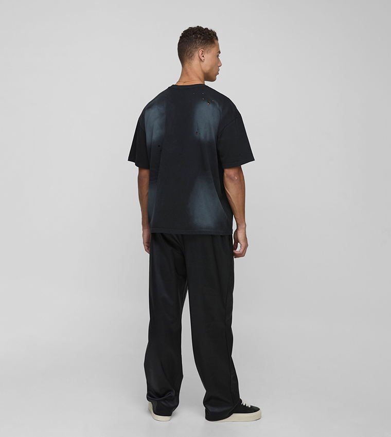 Plus & Tall Pleated PU Relaxed Fit Trousers