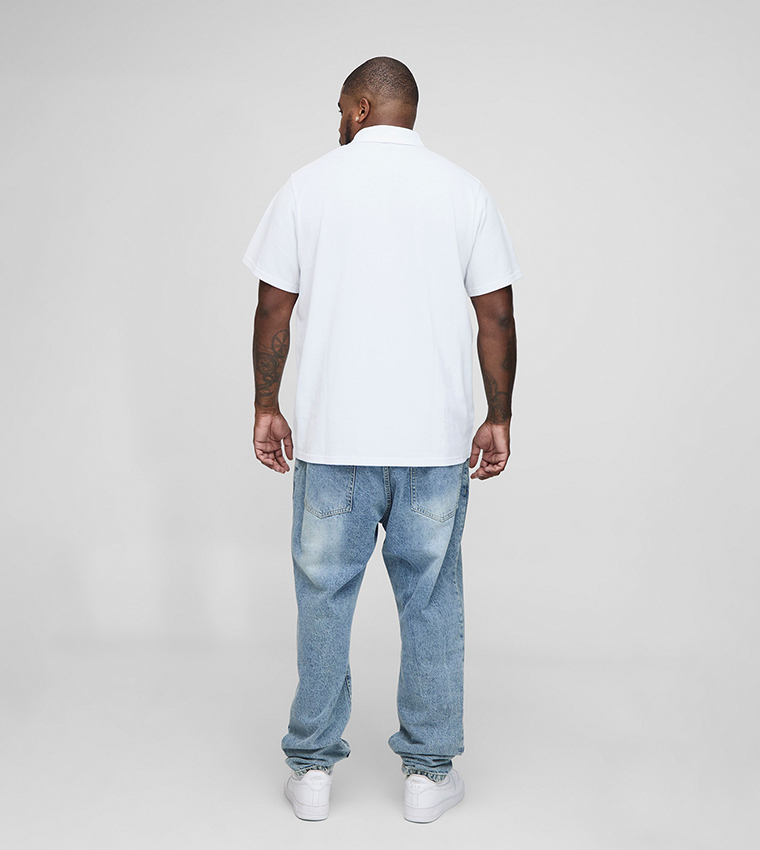 Plus & Tall Slim Fit Pique Polo T-Shirt