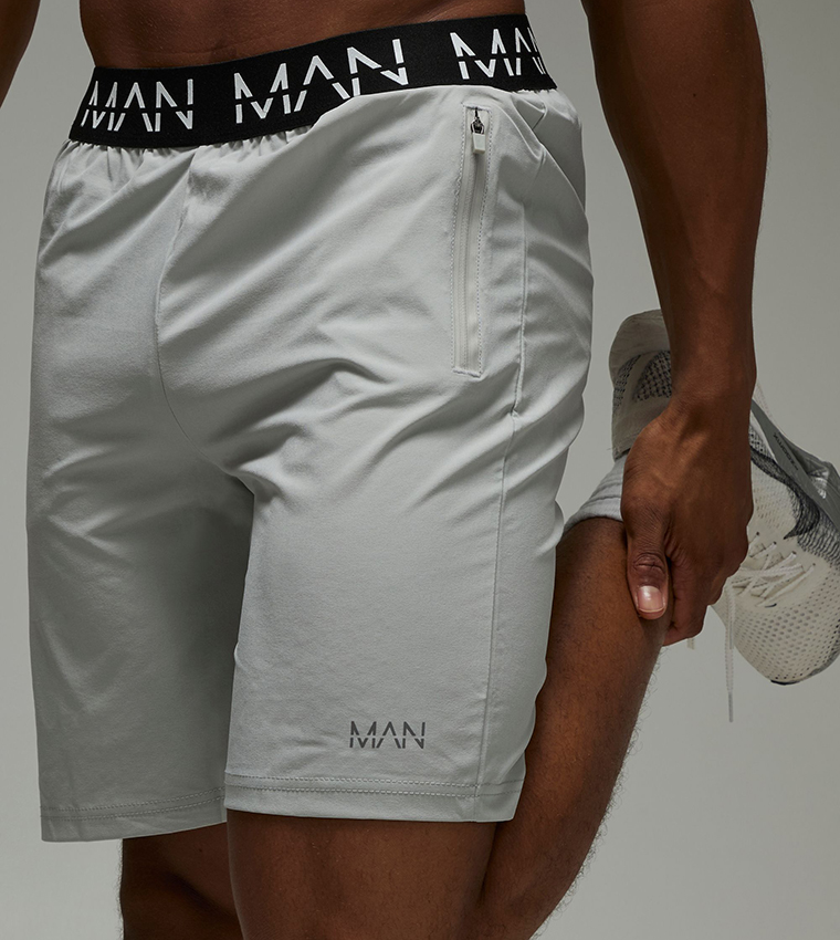 Active Gym Zip Pocket Regular Fit 5-Inch Shorts