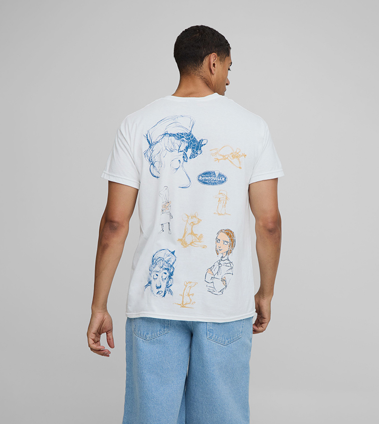 Disney Ratatouille License Print Oversized T-Shirt