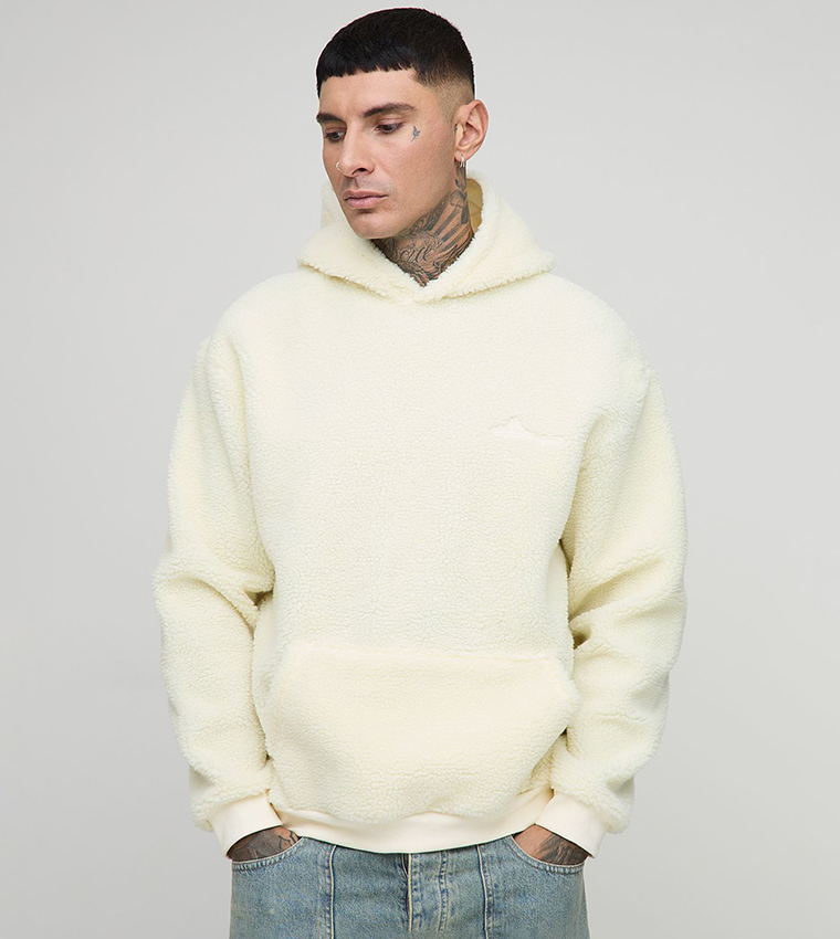 Tall Borg Ltd Edtn Embroidered Oversized Hoodie