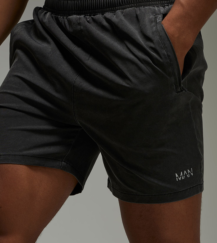 Active 5-Inch Washed Performance Shorts