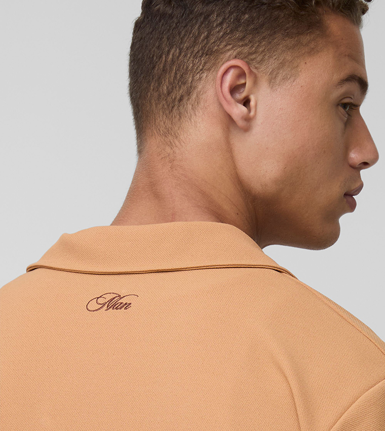 Tall Scuba Twill Regular Fit Shirt and Relaxed Short Set