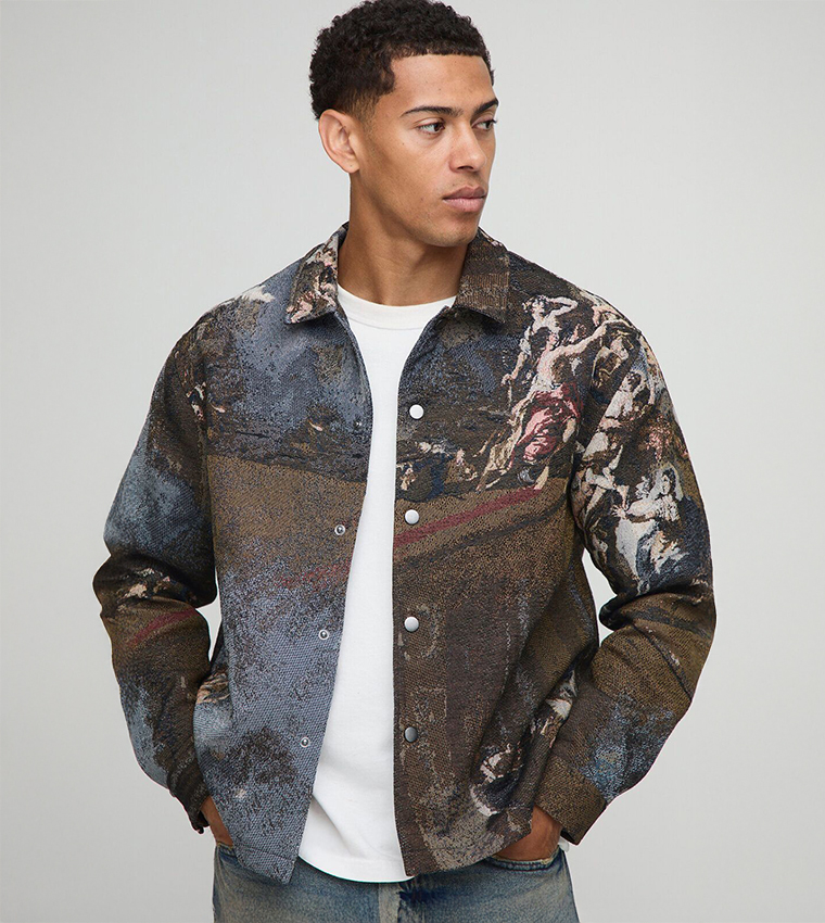 Renaissance Angelic Tapestry Long Sleeves Shirt